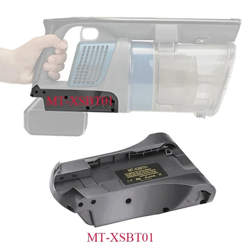 Adapter Converter MT-XSBT01 DW-XSBT01 MIL-XSBT01 For Makita 18V Li-Ion Battery Vacuum Cleaner Durable Easy Install