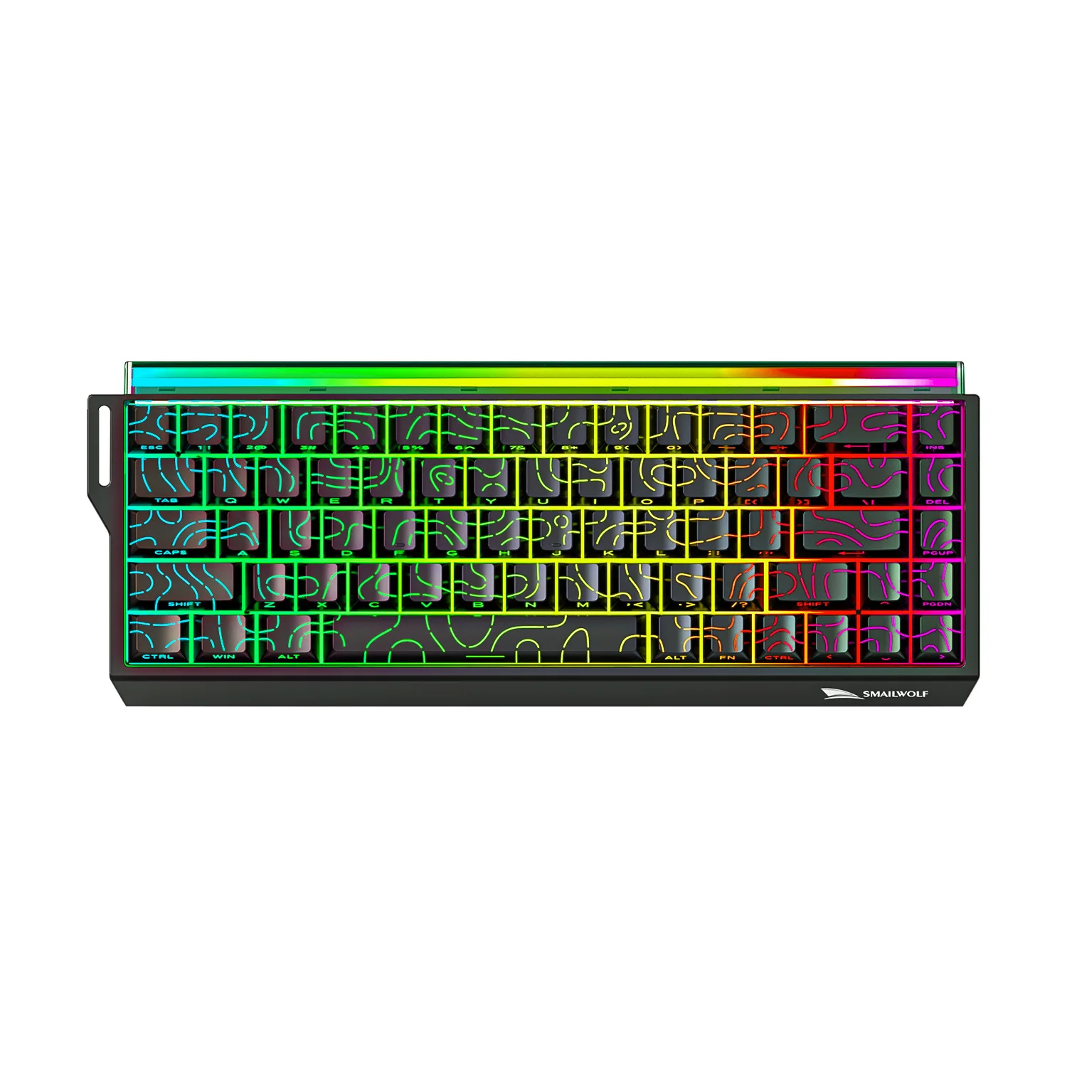 SMAILWOLF SK11 68HE Magnetic Switch Mechanical Keyboard, 0.25ms Low Latency, for Esports & Gaming