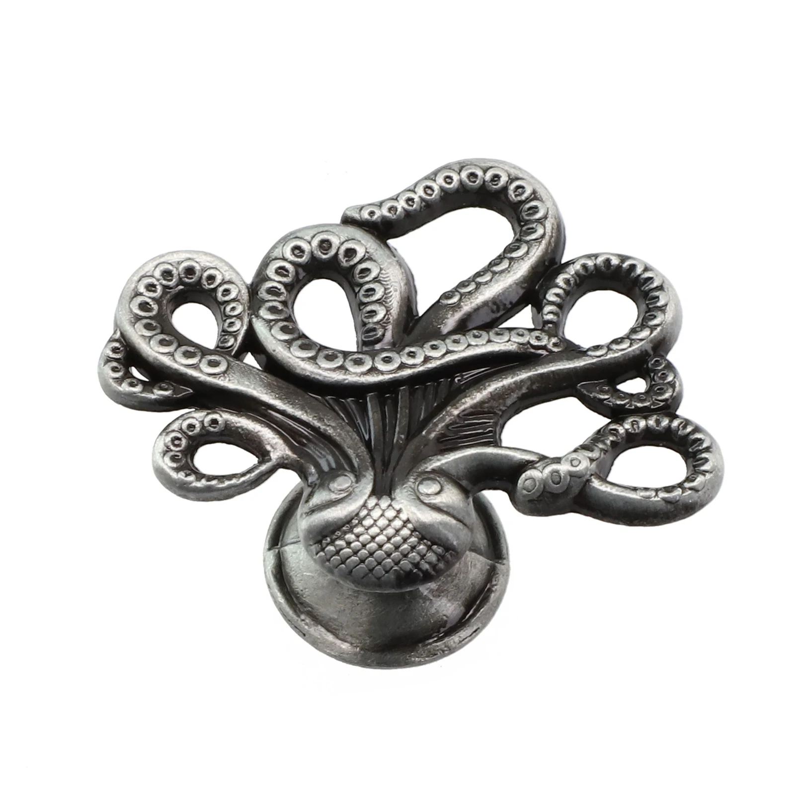 1pc Door Handle Cabinets Knobs Drawer Pulls Zinc Alloy Octopus Shape Furniture Decoration Children Room DIY Knobs Hardware