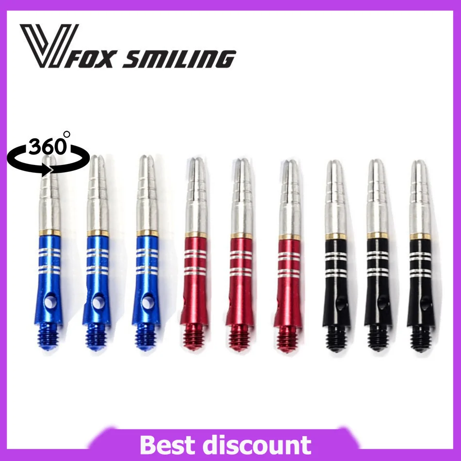 3pcs 2BA Darts Shafts For Professional Aluminum Darts Shafts Dart Accessories Blue Black Red