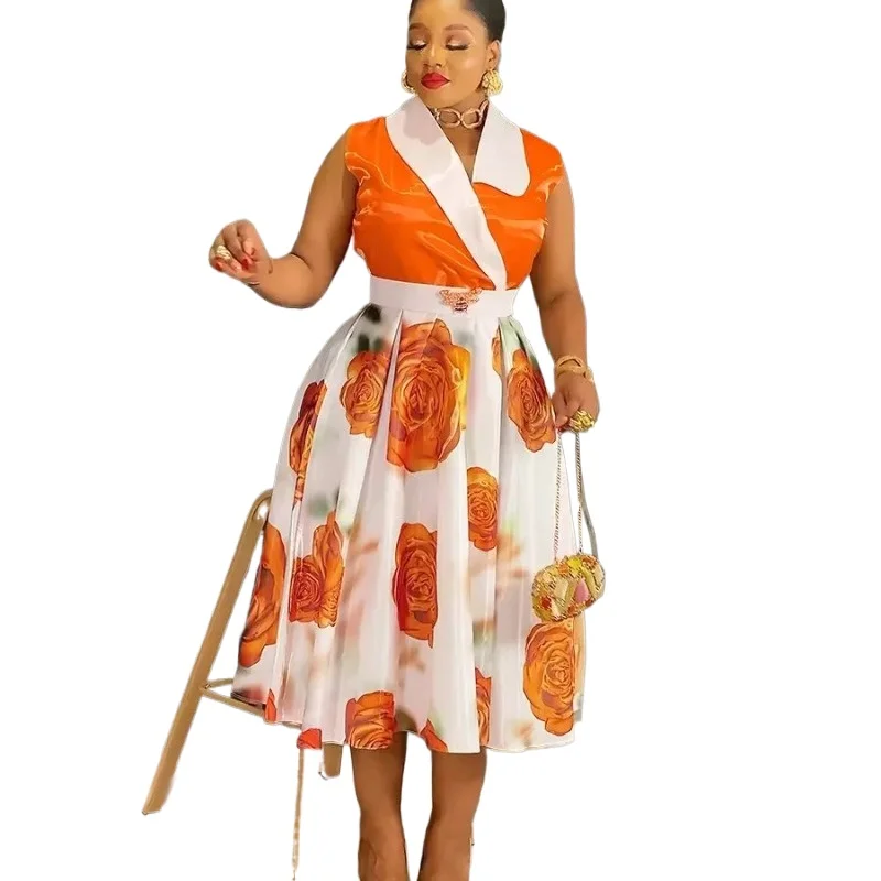 

Elegant African Dresses for Women 2026 Africa Clothing Plus Size Wedding Party Dress Dashiki Ankara Office Lady Outfit Robe