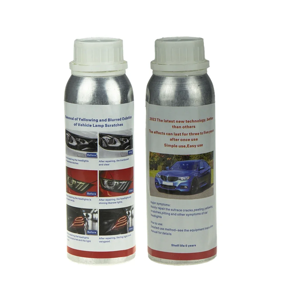 Polish Headlight Chemical Polishing Kit Headlight Liquid 200ml Polymer Repair Fluid The Headlights Car Headlight Restoration Kit