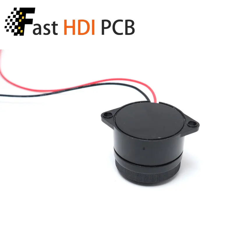 산업용 압전 버저 2910 - 3-24V 직류, 듀얼 모드(연속음/비음출력), 나사식 장착, -40℃~+85℃, 냉각 장비용