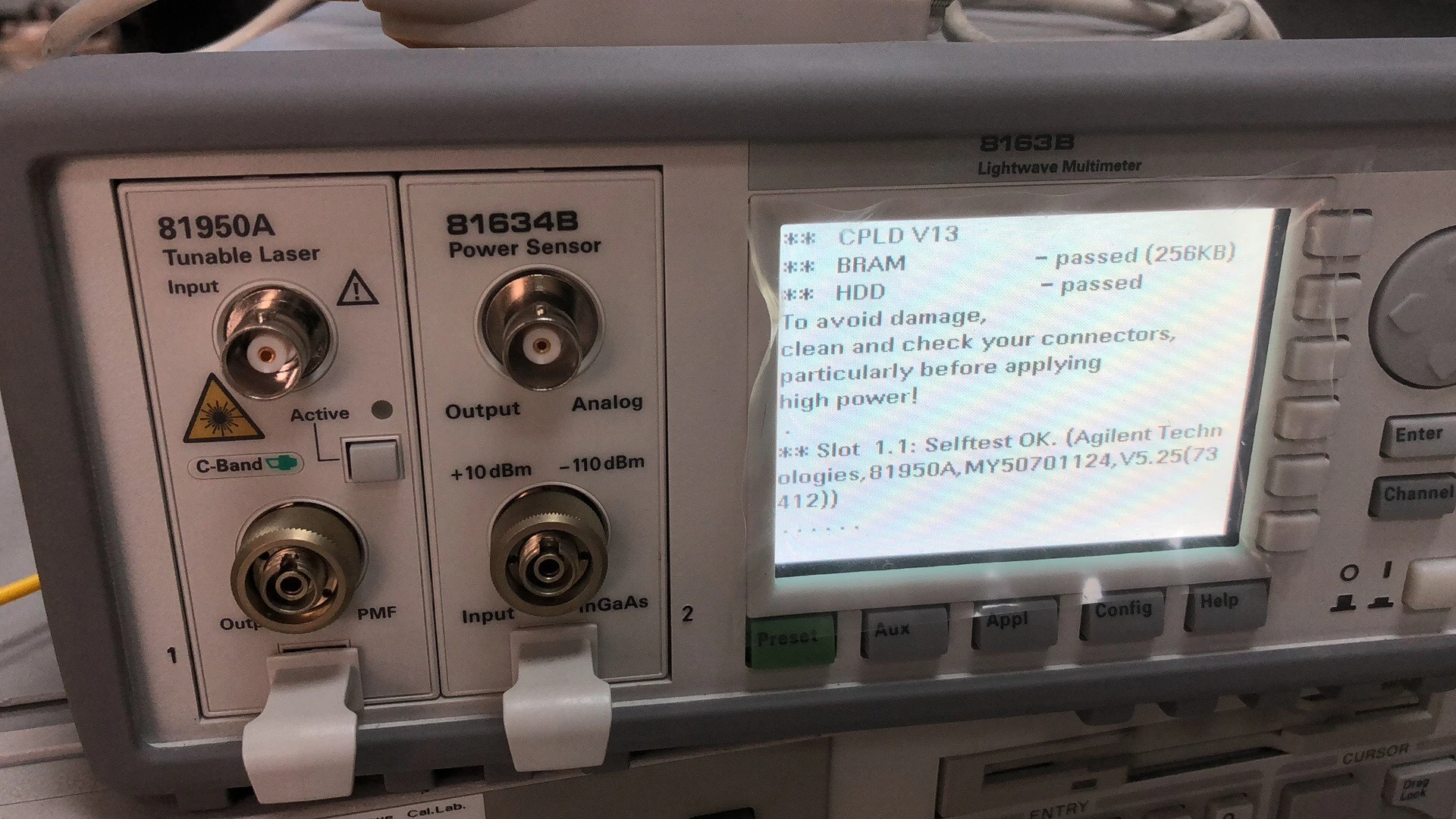 81560A/81633A 8163A 8163B optical power meters in stock
