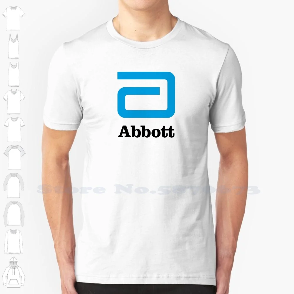 Abbott Logo Casual T Shirt Top Quality Graphic 100% Cotton Tees