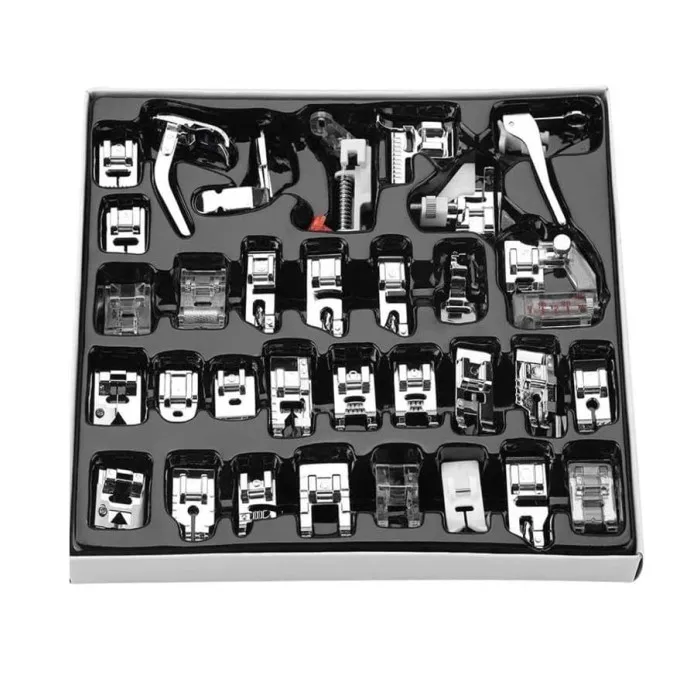 Set de 32 Prénsatelas para Máquina de Coser Doméstica