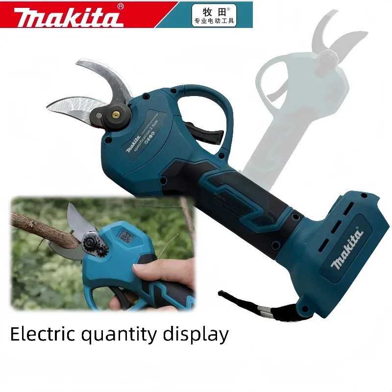 

HOT Original Makita Brushless Electric Pruning Shears Garden,Tool Branche Cutter Cordless Electric Garden Scissors Fruit Tree
