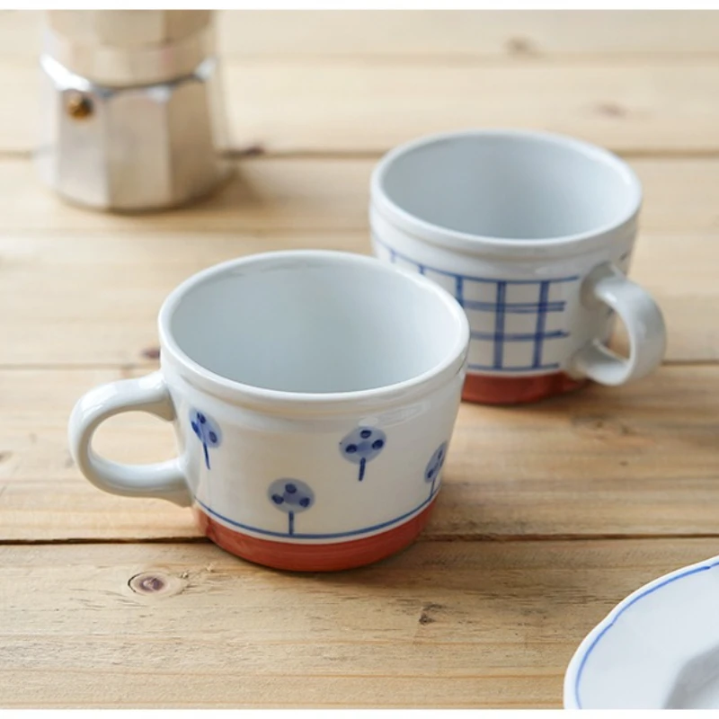 250ml Japanese Style Ceramic Mug, Office Desktop Drinking Cup, Home Personal Kung Fu Tea Mug, Breakfast Milk Cup, Microwaveable