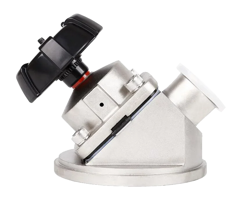Sus304/sus316l Sanitary Tank Bottom Diaphragm Valve Manual CE ISO9001 Certified 1/2