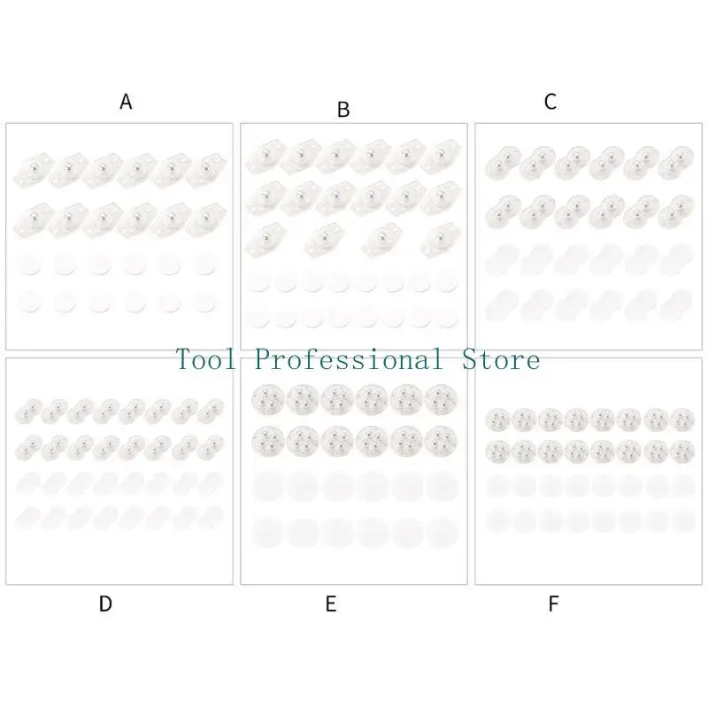 57QF Practical Adhesive Wheel Simple & Neat for Easy Furniture Movement