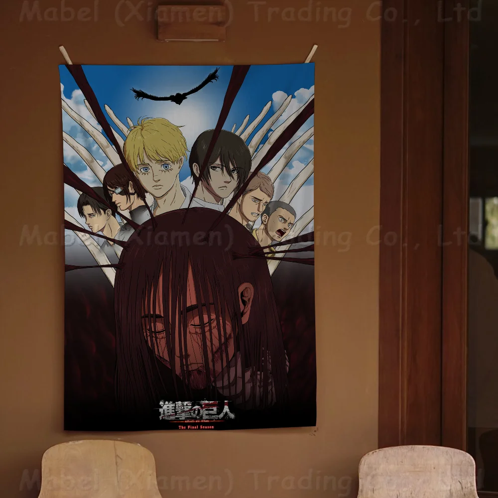 ataque-em-tita-impresso-grande-bandeira-arte-ficcao-cientifica-sala-decoracao-de-casa-banner