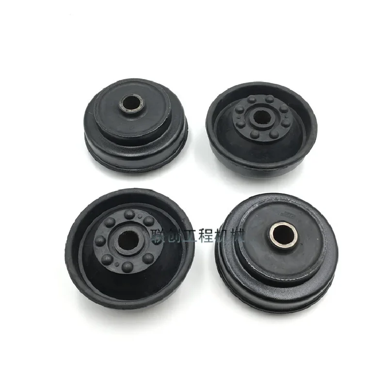 For Yuchai YC85-8 Engine Machine rubber feet Damping rubber Machine foot pad Buffer rubber Excavator Parts