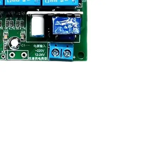4 Way ESP8266-12F WiFi Relay Module 220V/12V Remote Control Secondary Development Module Supports TCPServer & TCPClient Modes