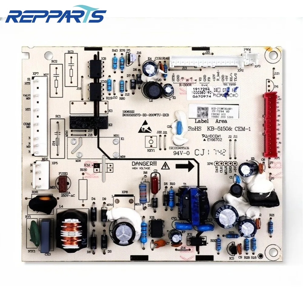 جديد BCD-270WTDGVBPI دائرة PCB 1917294 لوحة تحكم لثلاجة هايسنس/رونشين أجزاء اللوحة الأم للفريزر