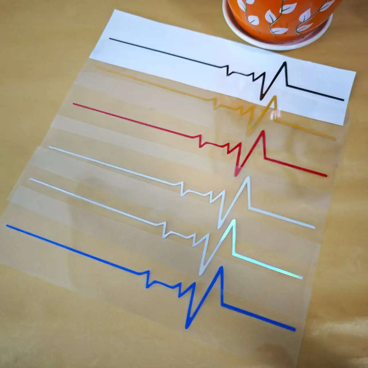 

Наклейки на мотоцикл, шлем, топливный бак, корпус, сердцебиение, трекпад, водонепроницаемые светоотражающие аксессуары, наклейка «сделай сам»