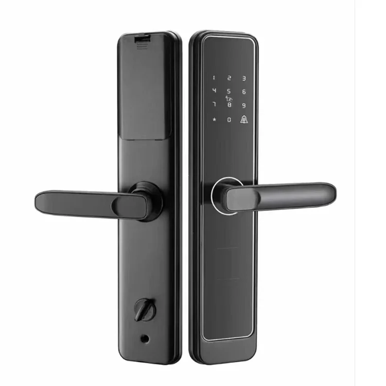 TTlock Andrea Smartlock-Serrure de porte intelligente à empreintes digitales, code de passe électronique à mortaise, carte IC, 6068