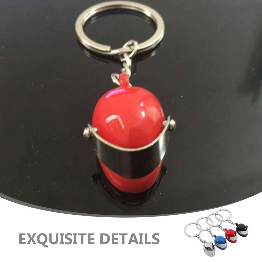 

4 Pcs Keychains Motorcycle Shaped Zinc Alloy Bag Charms Backpack Accessories Gifts Long Term Use Creative DIY