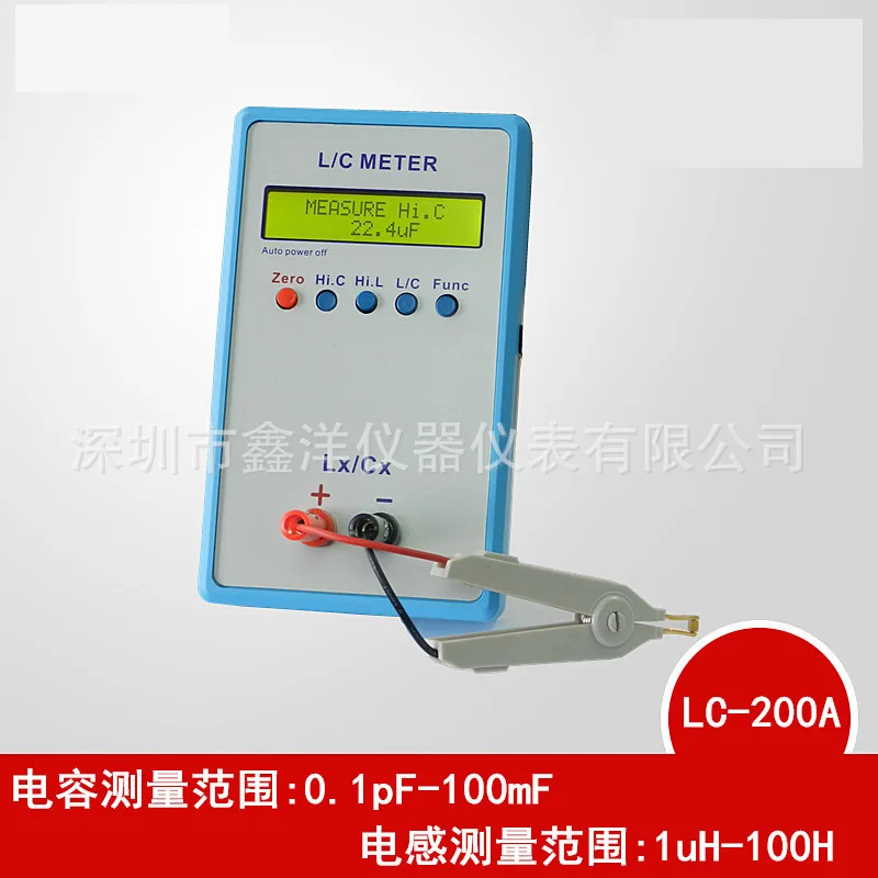 

LC200A Handheld Inductance Meter, Capacitance Meter, LC Digital Bridge Test Meter