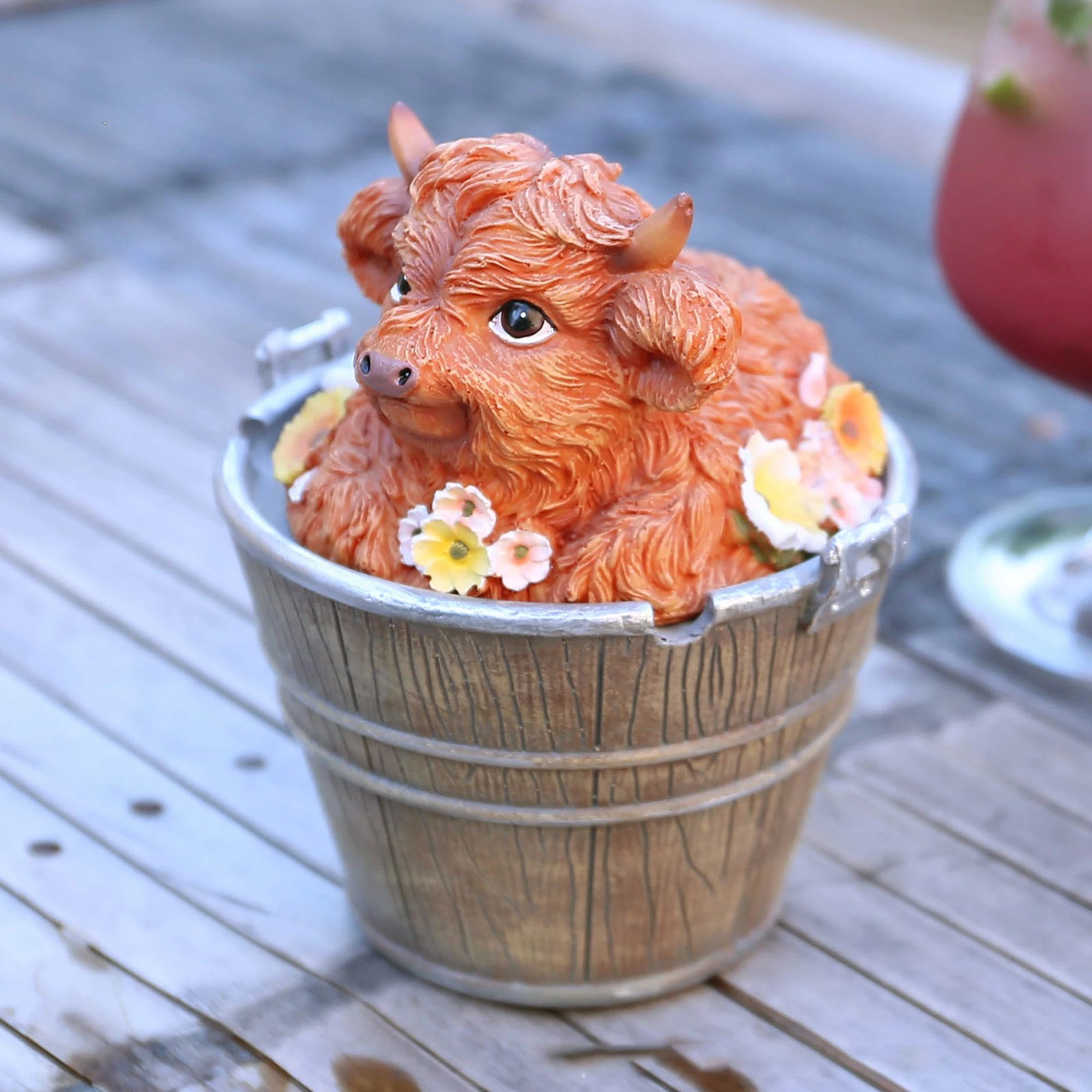 

Handcrafted Wooden Elephant Figurine Sculpture Decorative Home Decor for Living Room Office Bedroom and Desktop