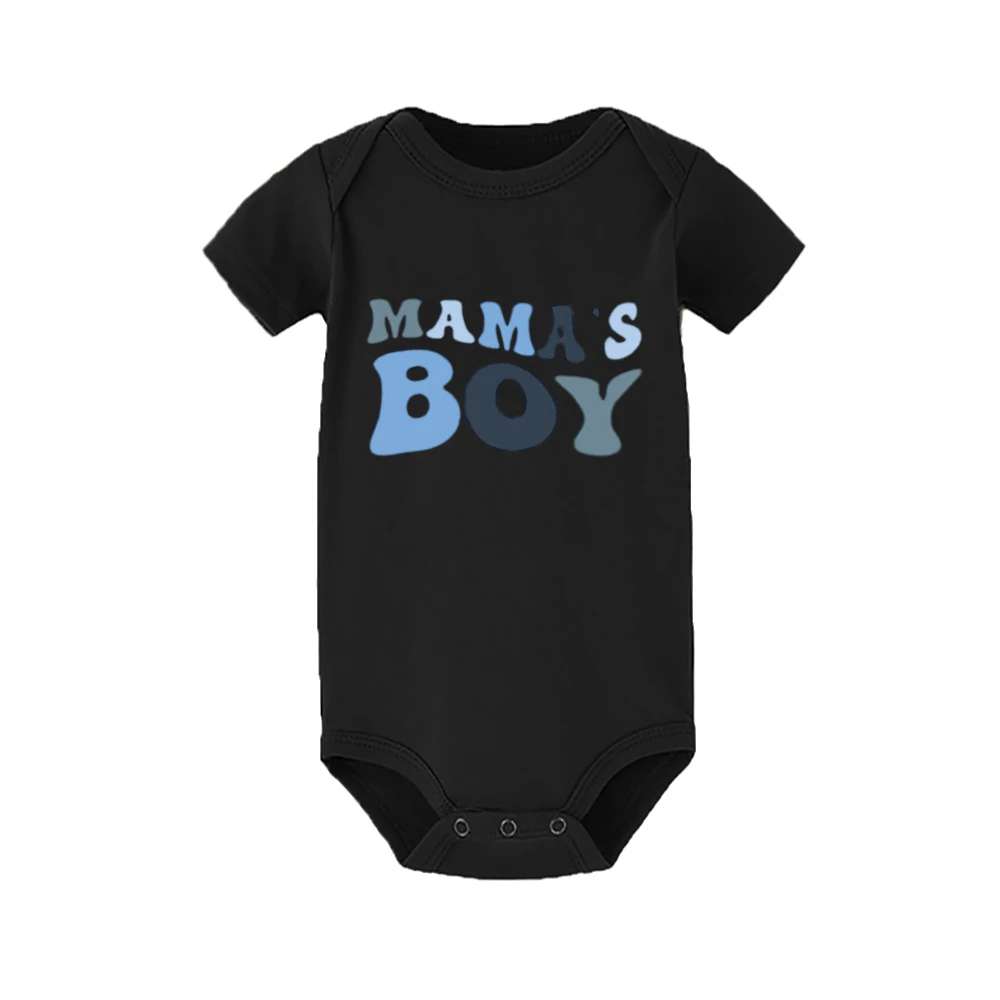 Boy Mama Shirt Mama\'s Boy Romper Mothers Day Matching Gift Mommy and Me Outfit New Mom Shirts Mom and Me Family Look