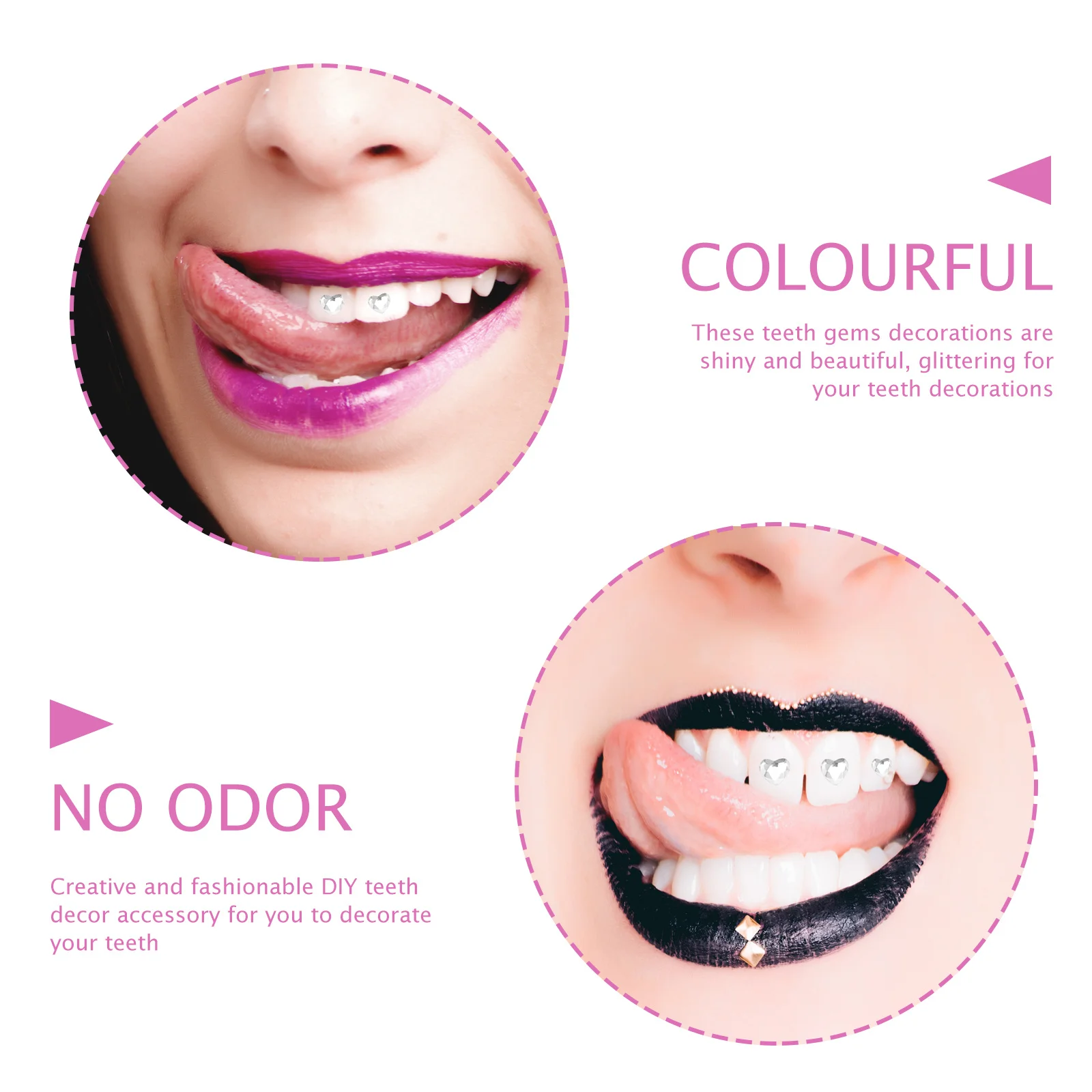 10 Uds. De gemas creativas para dientes, diseño único, joyería para dientes, gemas para uñas, parrillas para joyería dental