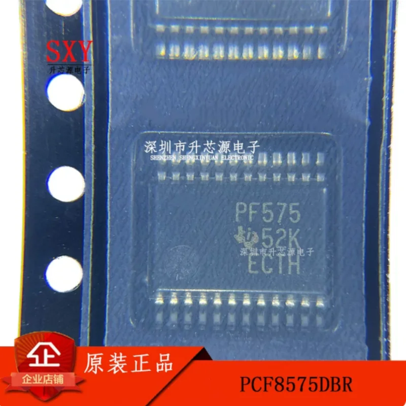 Original PCF8575DBR PCF8575DBQR/DGVR/DWR/PWR silk screen PF575 I/O extender
