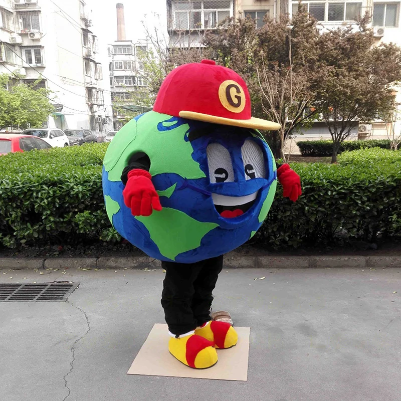 

Earth Mascot Costume Suits Cosplay Party Game Dress Outfits Clothing Advertising Carnival Halloween Easter Festival Adults