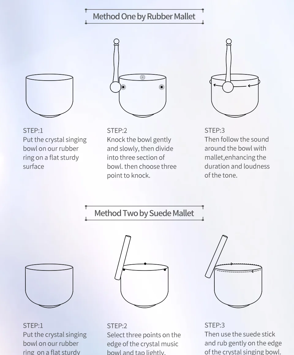 Hye-eun Crystal Singing Bowl Customized Product