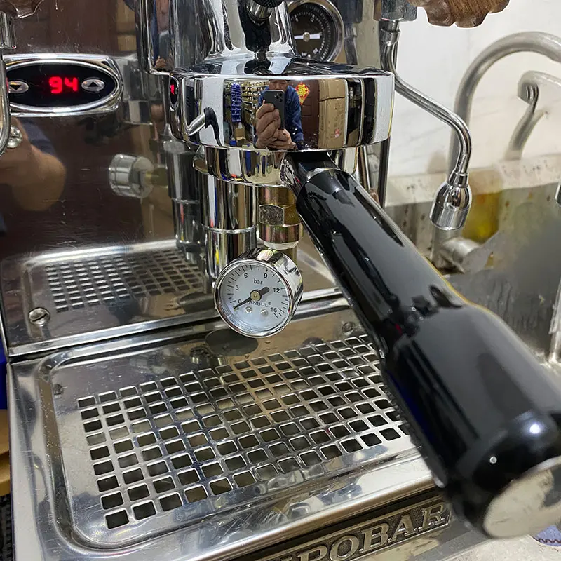 For La Ma/Rocket/Aibao/Nova/Black Eagle/Bezela/Gemile coffee machine pressure and temperature measurement handle tool