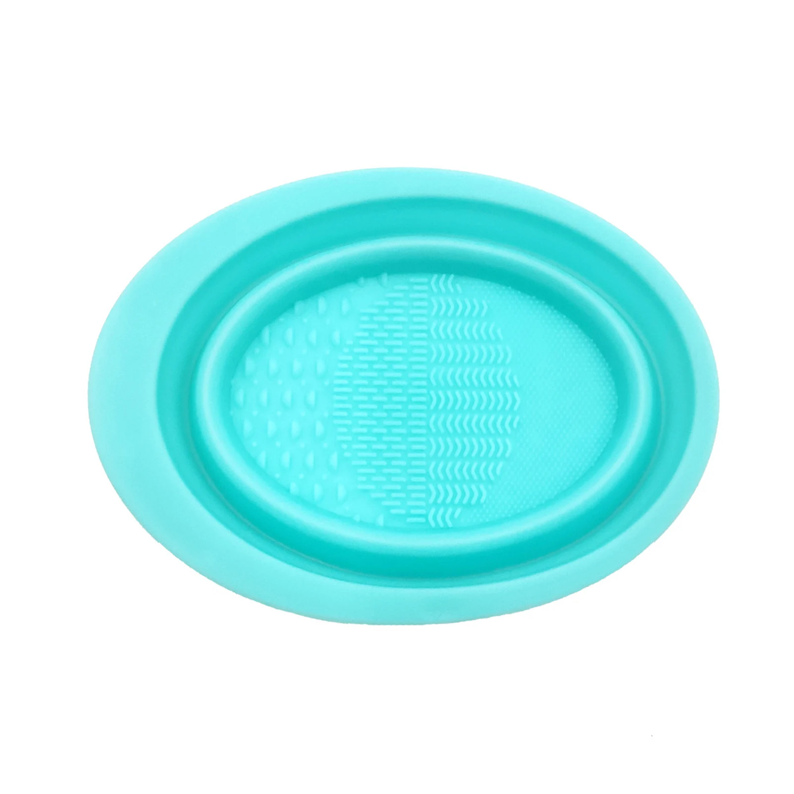 Cosmetic Brush Cleaner Bowl Silicone Makeup Cleaning Brush Scrubber Mat for Brushes Powder Puffs Sponges