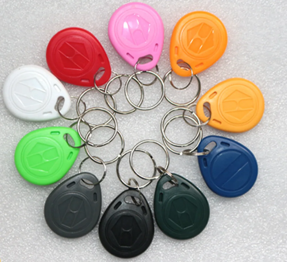 

10 шт., перезаписываемые RFID-брелоки, 125 кГц