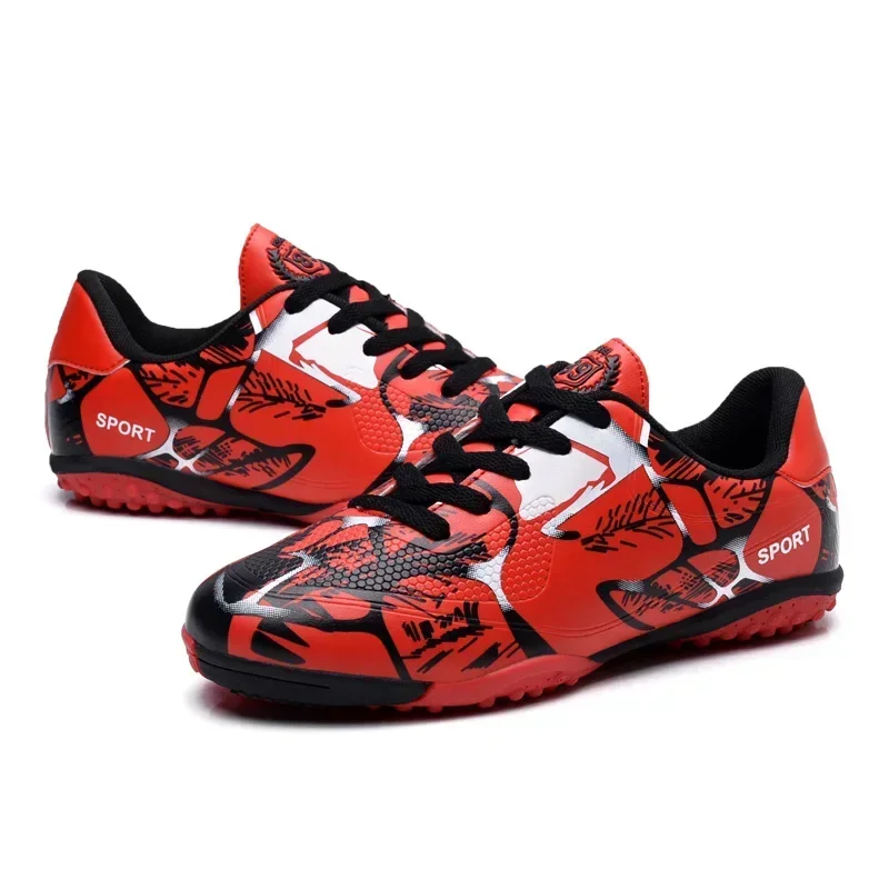 Neue Männer Kinder Fußball Schuhe Stollen Ultraleicht Nicht-Slip Gras Erwachsene Professionelle Fußball Stiefel Jungen Training Schuhe Drop Verschiffen – Detail 18