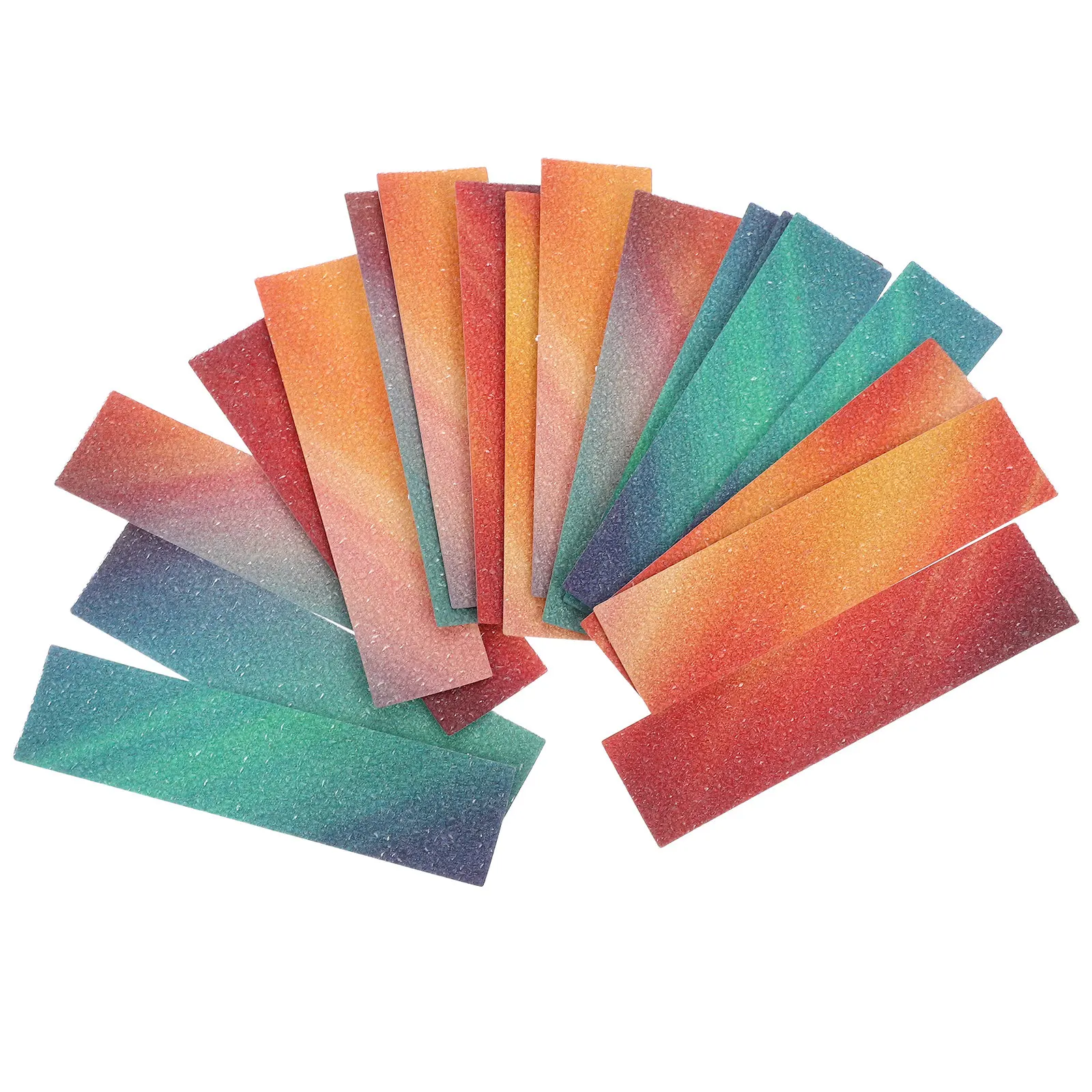 

18Pcs Anti-Stress Calm Stickers Pressure Relief Decals Anxiety Sensory Stickers Textured Sensory Strips for Desktop Phone Back