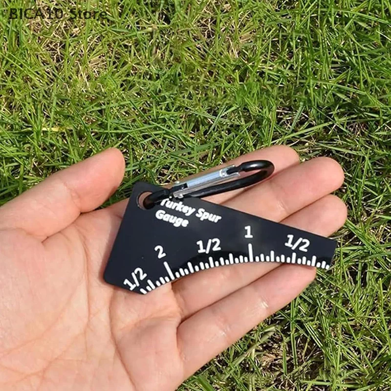 Wild Turkey Spur Gauge Precisie jachtgereedschap voor nauwkeurige sporenmeting en leeftijdsbepaling essentieel