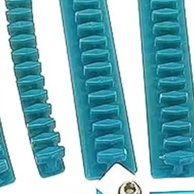 Car Dent Puller Kit with Thick Aluminum Alloy Channel and 6 Nylon Tabs for Accurate Force Distribution During Pulling