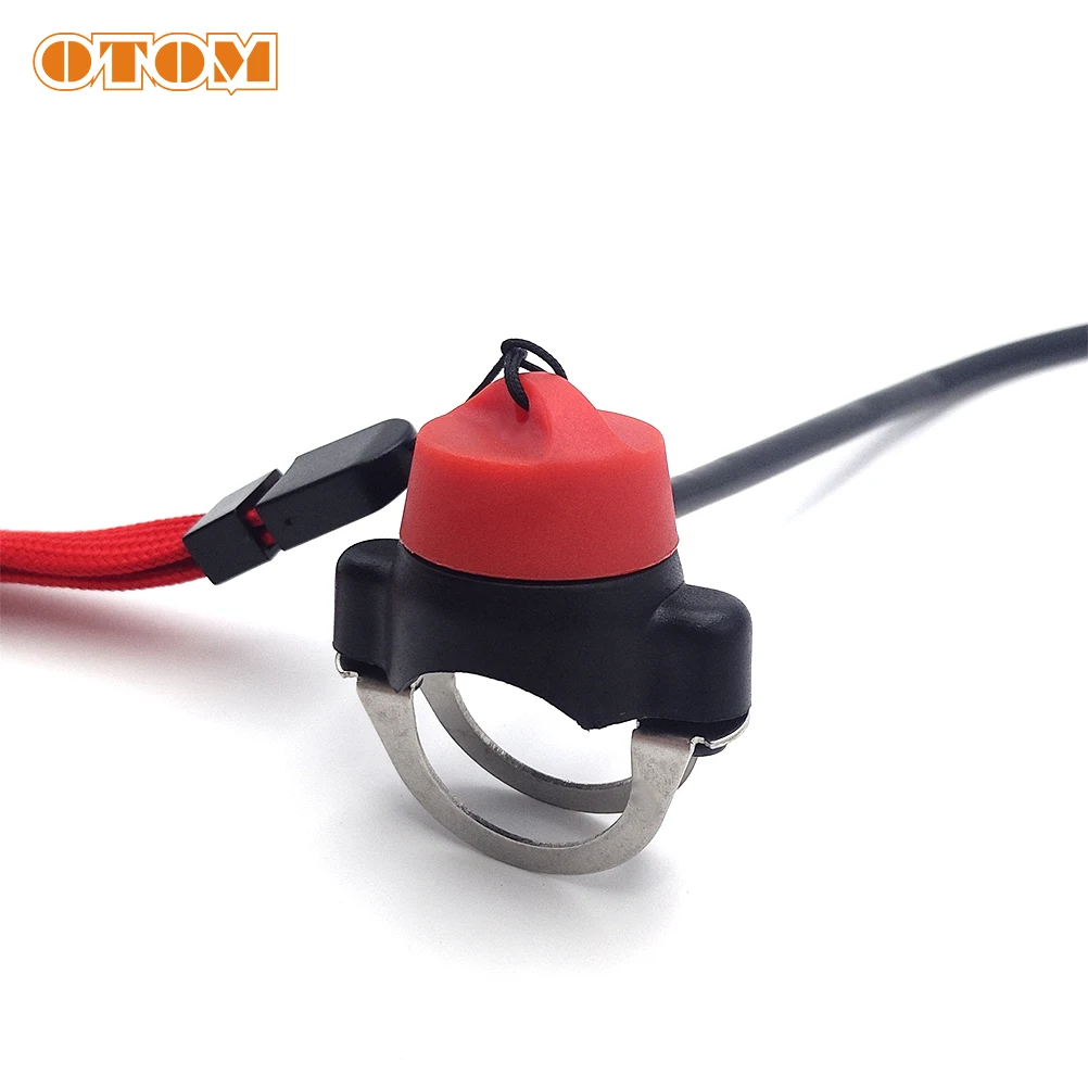 OTOM Motorcycle Engine Emergency Kill Switch Magnetic Top Cap With Wrist Strap Stop ON OFF For HONDA KTM YAMAHA KAWASAKI SUZUKI