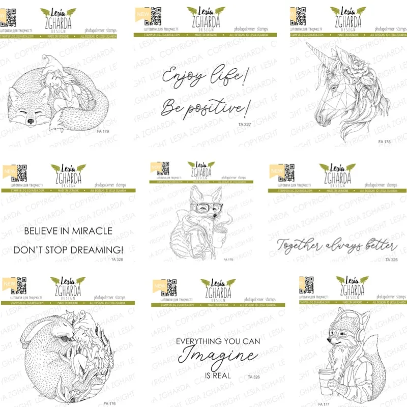 Nouvel Arrivage 2026 : Tampons et Matrices « Croyez aux Merveilles » Licorne pour Scrapbooking, Décoration de Journal, Pochoirs et Pochoirs de Gaufrage DIY pour Cartes de Vœux