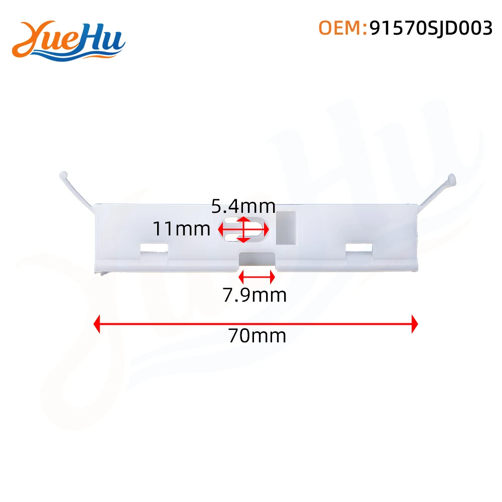 YUEHU 10PCS Windshield Roof Moulding Clips Side Repair Set fit for Honda Civic Accord Acura Replace 91570SJD003 2