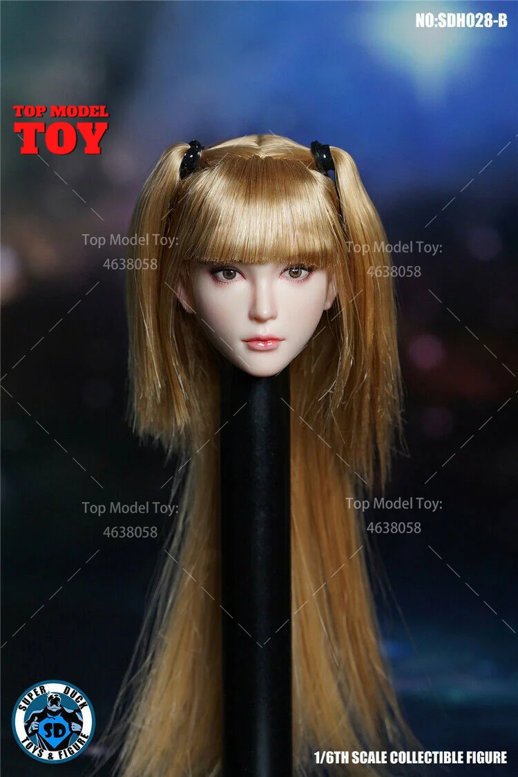 SUPER DUCK 1/6 Beauty Head Sculpt SDH018 SDH024 SDH028 SDH030 SDH032 SDH036 SDH042 Fit 12 ''TBL PH JO Action Figure Body poppen