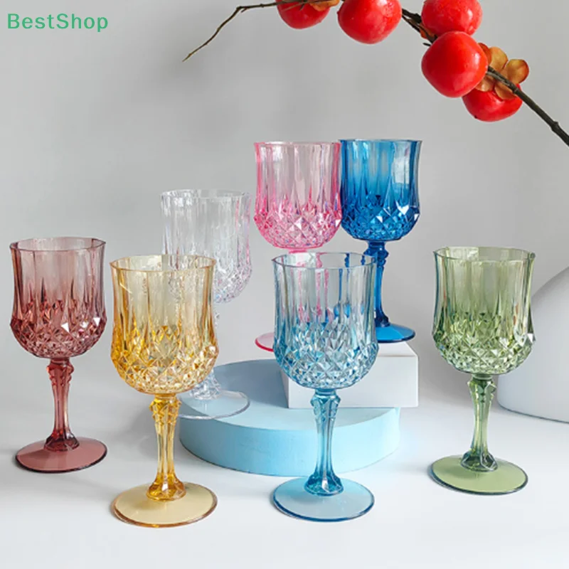 Plastic Champagne Flutes Acrylic Champagne Glasses Wine Cups Wedding Toasting Glasses For Birthday Wedding