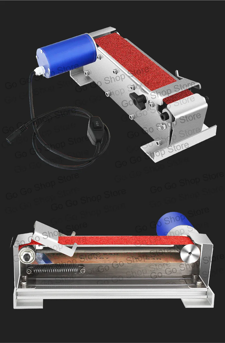 50x533mm Electric Water-Cooled Belt Sander, DIY Knife Sharpener & Polishing Machine with Waterproof Belt view 3