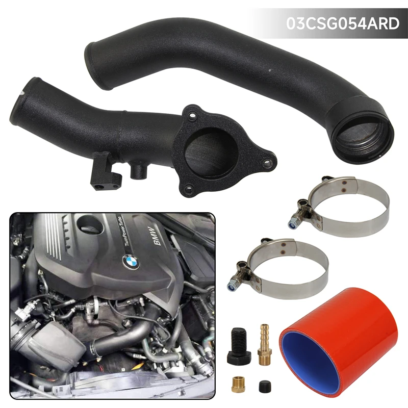 

Aluminum Intercooler & Intake Charge Pipe For BMW F22 F23 F32 F33 F34 F30 F36 B58 Black/Blue/Red