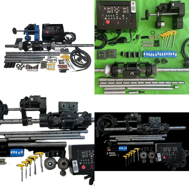 Portable Line Boring and Drilling Machine with Servo Motor for Excavator Repair Welding