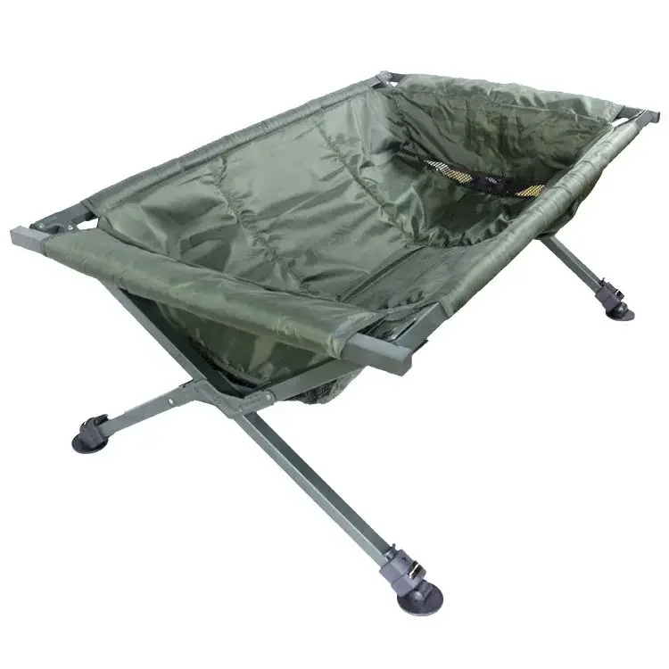 oem Oxford fabric 120cm length Adjustable leg Folding Carp Fishing Equipment Carp Cradle