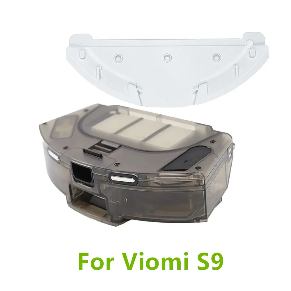 For Viomi S9 Mop Pad Holder 2 in 1 Water Tank Dust Box For Viomi S9 Vacuum Cleaner Accessories