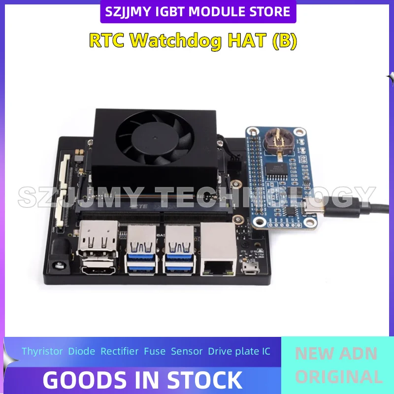 

NVIDIA/Raspberry Pi RTC watchdog expansion board B-type high-precision DS3231SN clock chip NEW ORIGINAL IN STOCK