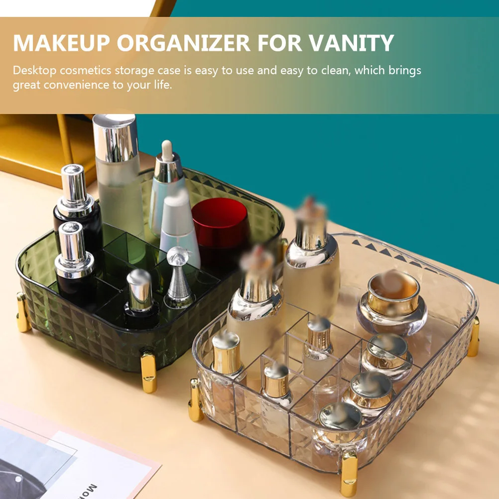 

Organizer Countertop Storage Box Premium ABS Pet Materials Easy to Use Clean Desktop Neatness Essential