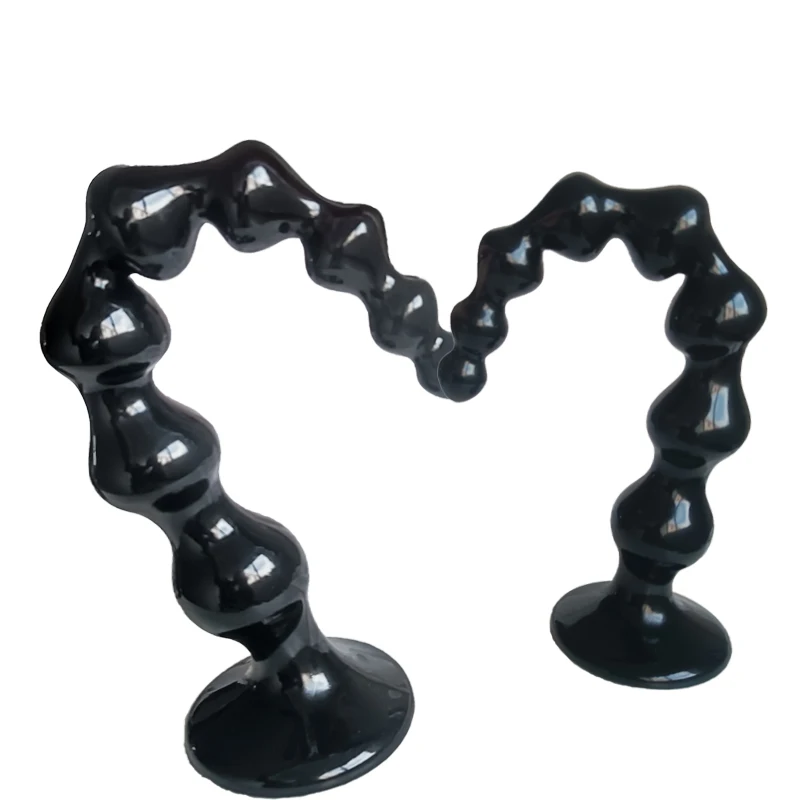 Bolas de cuentas anales largas para hombres y mujeres, tapón Anal grande, Butt Plug grande, Juguetes sexuales eróticos, dilatador Gay, masajeador de