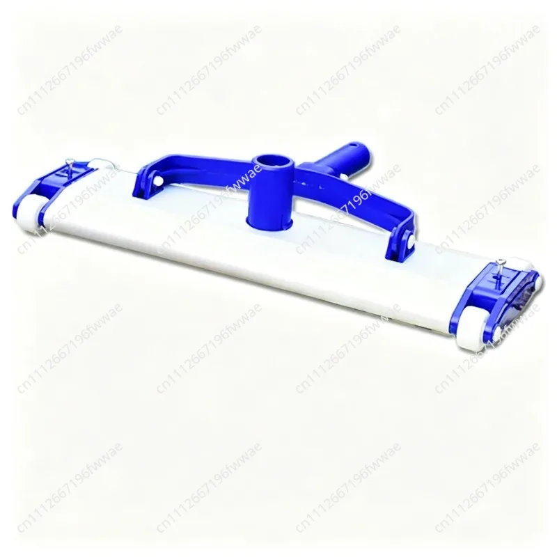 Heavy Duty Aluminum Pool Vacuum Head with Brush Underwater Manual Cleaner for Inground Swimming Pool