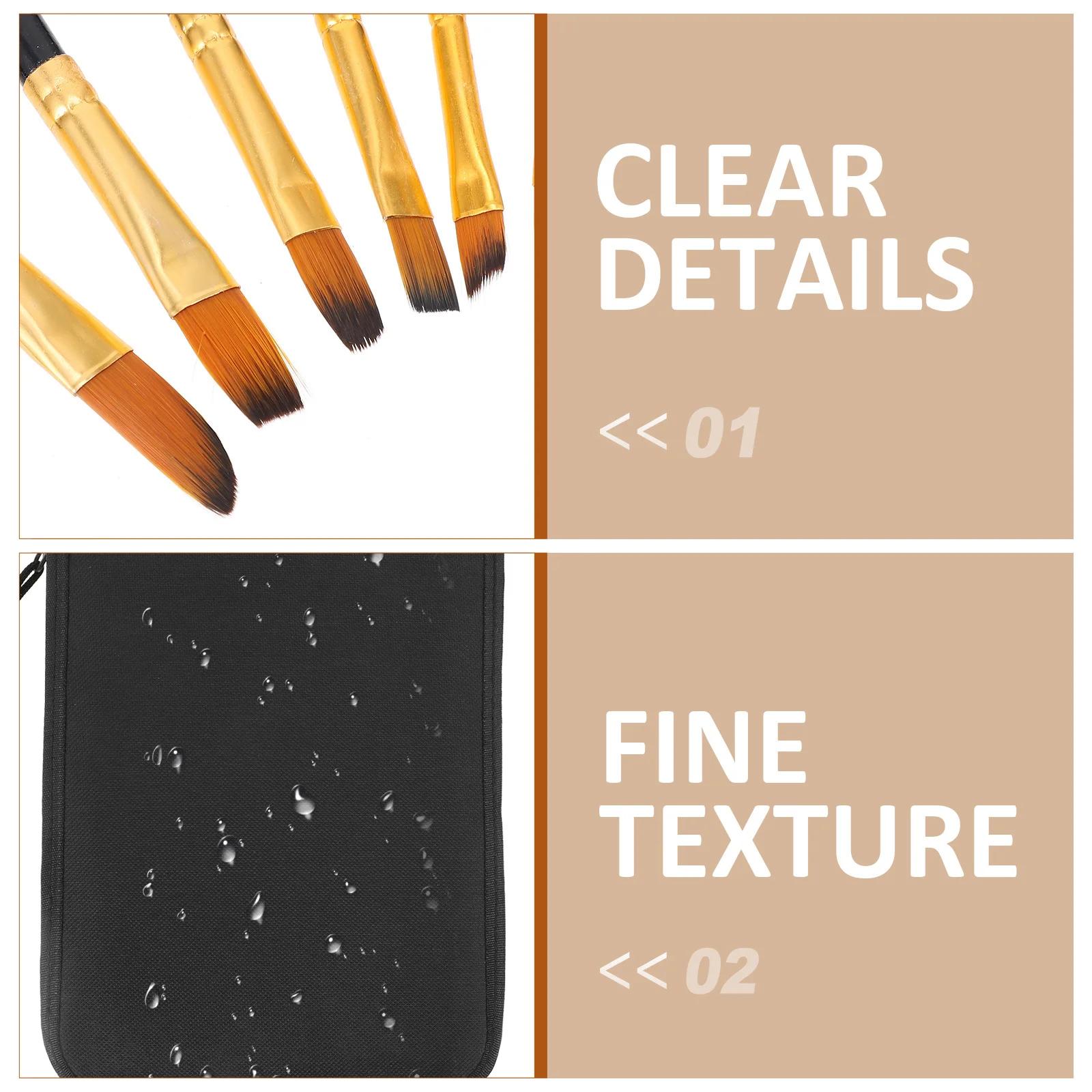 

1Set Oil Painting Brushes Set Durable Comfortable Nylon Hair Paintbrushes for Drawing DIY Graffiti Craft and Children Painting